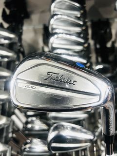 Sold out~Golf #15280  Titleist T200  Iron Set ( 2023 ) model  @ 4,5,6,7,8,9,P(43),48. (8p) @ flex:  stiff @ shaft: Dynamic Gold 120 S400 Tour Issue @ steel shaft  @ second hand  @ great condition