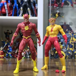 Mcfarlane DC MUltiverse : The Flash (Rebirth) & Kid Flash (Crisis on Infinite Earths)