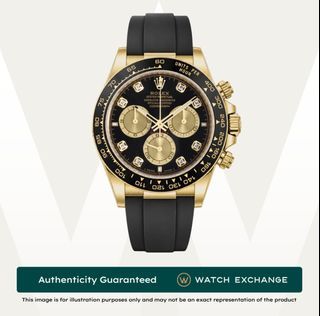 New Rolex Daytona Oysterflex 126518LN 126518 Black & Golden w 8 Point Diamonds Dial Z27796 Jul 2026