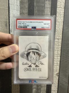PSA 8 2022 Natsucomi Oda Signature Luffy card
