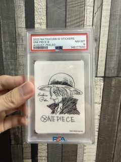PSA 8 Natsucomi Oda Signature Shanks card