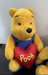 Winnie the Pooh Plush Toy with Heart