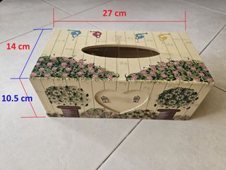 Wooden Tissue Box