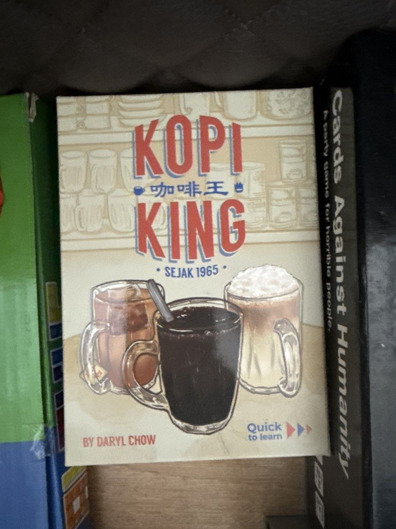 [Assorted Board Games] Monopoly, Blokus, Chess, and more! (Category: Board Games & Puzzles) located in Singapore. Submitted by lynniestuff (Listing ID 1456814050, Image 5). Description: **Price List** Junior Blokus - $5 Monopoly Ultimate Banking - $20 [SOLD] Kopi King - $18 Cards Against Humanity - $15 Disturbed Friends - $15 Chinese Chess - $5 Chinese Chess (Wood) - $20 Chess Game - $5 The Game of Life - $10 .