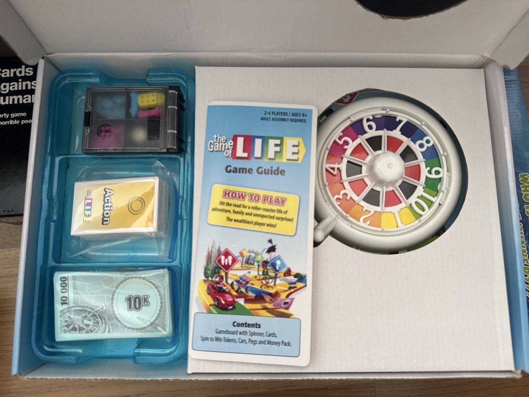 [Assorted Board Games] Monopoly, Blokus, Chess, and more! (Category: Board Games & Puzzles) located in Singapore. Submitted by lynniestuff (Listing ID 1456814050, Image 3). Description: **Price List** Junior Blokus - $5 Monopoly Ultimate Banking - $20 [SOLD] Kopi King - $18 Cards Against Humanity - $15 Disturbed Friends - $15 Chinese Chess - $5 Chinese Chess (Wood) - $20 Chess Game - $5 The Game of Life - $10 .
