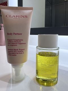 Clarins Body Partner Stretch Mark Expert & Tonic Treatment Oil
