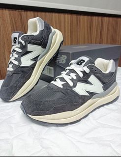 New Balance 5740 VL1 Mesh Breathable Running Shoes Dark Grey