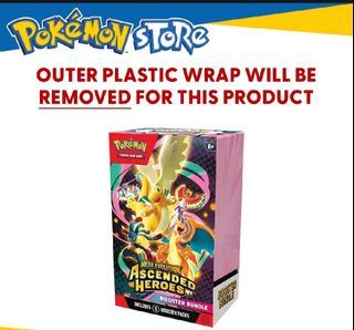 Pokémon Mega Evolution Ascended Heroes Booster Bundle English