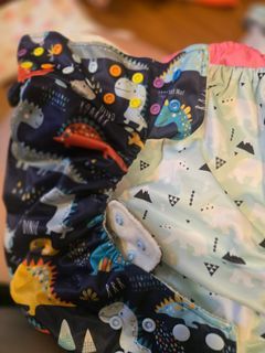 Raf Raf Bamboo Cloth Diapers - One Size Fits All