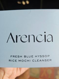 [BNIB] Arencía Fresh Blue Hyssop Rice Mochi Cleanser