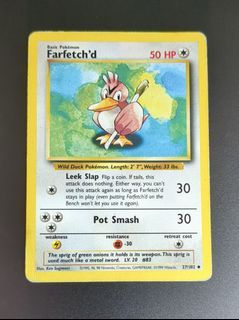 Farfetch'd 27/102 Base Set card