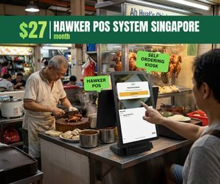 Hawker Self Ordering System | Flexible Hawker POS for Lean Teams
