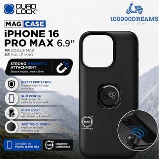 iPhone 16 Pro Max Quad Lock Mag Case Quadlock