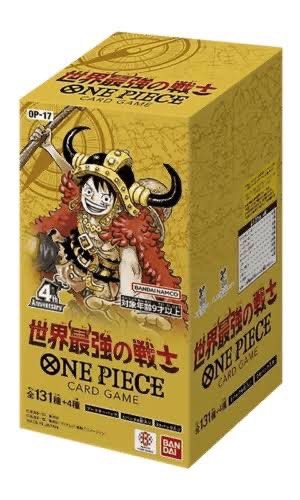 One Piece OP17 OP-17 The World’s Strongest Warriors Booster Box Case (READ DESCRIPTION)