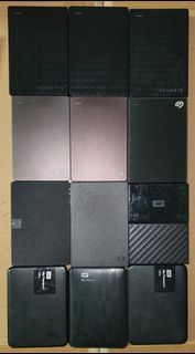 Seagate / WD External Hard Drives (1TB / 2TB / 4TB USB 3.0 HDD)