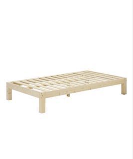 Hipvan Single Bed Frame Natural Wood