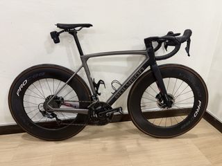 Polygon strattos S8D road bike with power meter PES crank , full carbon