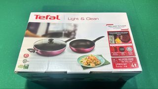 Tefal Light & Clean 3pcs Set (FP26cm+WP32cm w/lid) B224S3