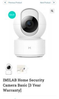 Xiaomi Imilab Home Security Camera Basic