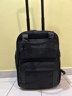 OZUKO Large Capacity Trolley Backpack 2 Wheels Waterproof Business Laptop Travel Luggage