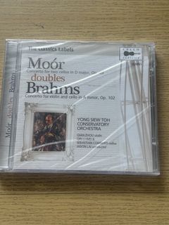 Brahms & Moor Concertos CD - Yong Siew Toh Conservatory Orchestra