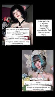 Cosplay clearance