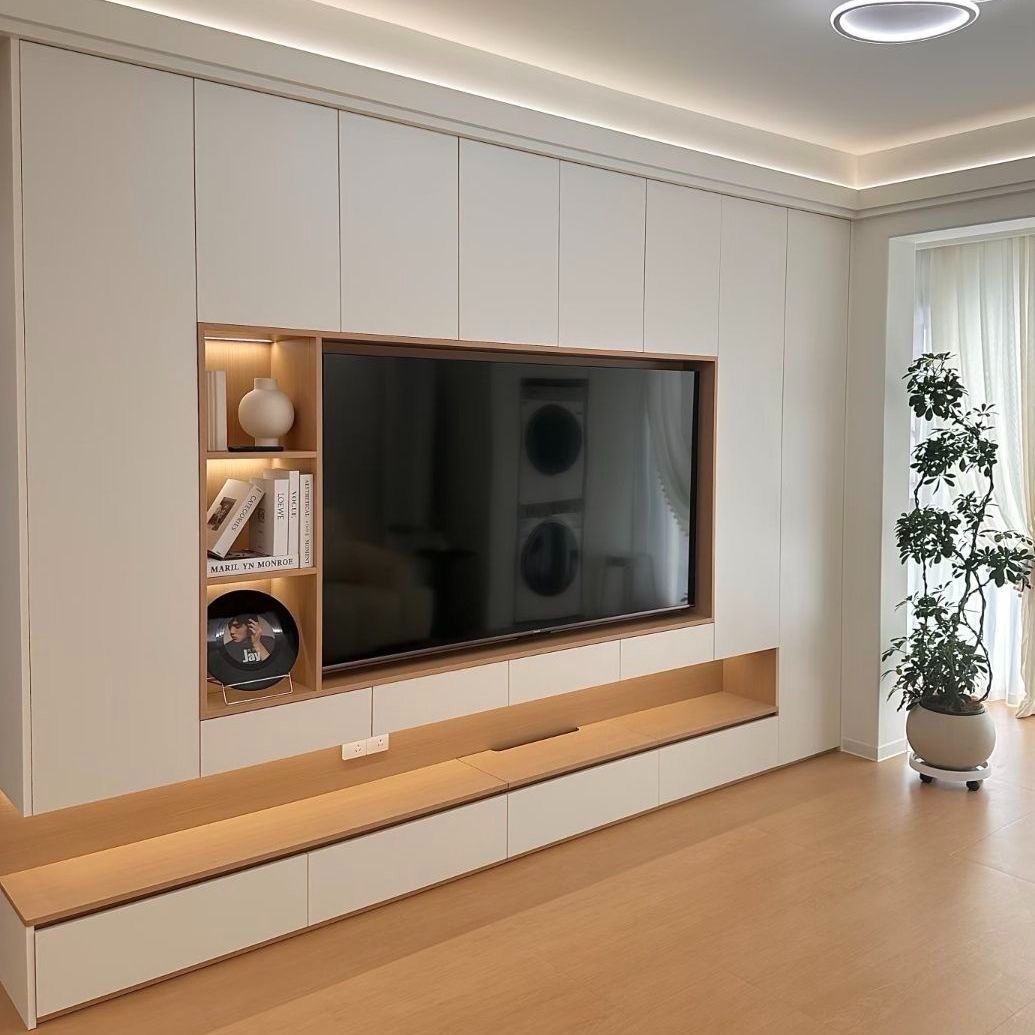 Minimalist Modern Living Room TV Cabinet Set Custom-Made TV Cabinet Set Free Delivery Custom Sizes and Styles TV, Storage Cabinets, Shelving Units, TV Stands, Storage Cabinets, Drawers, Shelves (Category: Shelves, Cabinets & Racks) located in Singapore. Submitted by ericageder16646 (Listing ID 1457568420, Image 2). Description: We are a Singapore-based custom furniture company specializing in creating high-quality, personalized home solutions for