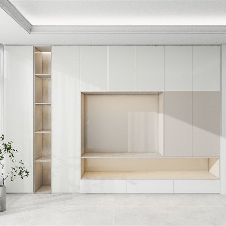 Minimalist Modern Living Room TV Cabinet Set Custom-Made TV Cabinet Set Free Delivery Custom Sizes and Styles TV, Storage Cabinets, Shelving Units, TV Stands, Storage Cabinets, Drawers, Shelves (Category: Shelves, Cabinets & Racks) located in Singapore. Submitted by ericageder16646 (Listing ID 1457568420, Image 5). Description: We are a Singapore-based custom furniture company specializing in creating high-quality, personalized home solutions for