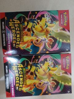 Pokémon Mega Evolution Ascended Heroes Unshrinked Booster Bundle