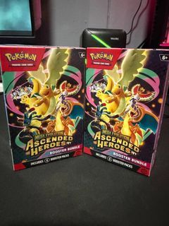 Pokémon Mega Evolution-Ascended Heroes Booster Bundle English