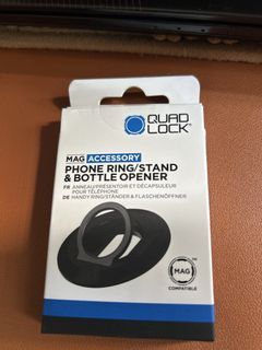 Quad Lock Phone Ring Stand & Bottle Opener
