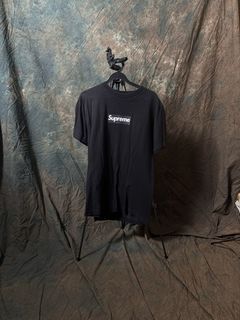 Supreme Black Box Logo “BLACK” T-Shirt Size M