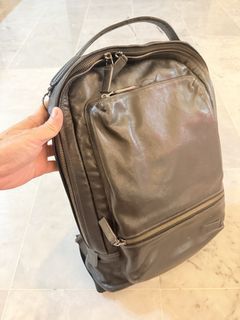 Tumi Harrison Bradner Leather Backpack (Black)