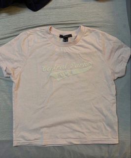 Forever 21 Pink Central Park NYC Graphic T-shirt Size M