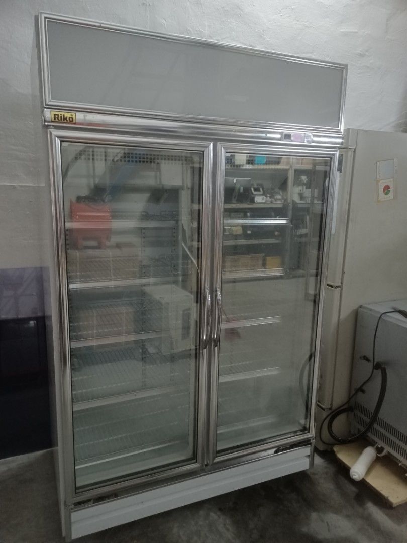 Riko 2 Glass Door Display Chiller for sale @ $600 each (Category: Refrigerators & Freezers) located in Singapore. Submitted by asia_asset_recovery (Listing ID 1457739855, Image 1). Description: Please check availability and make an appointment before coming down. 🔹 Price: $600 each 🔹 Quantity: 1 pc 🔹 Condition:Used "First Come, First Served ". We are unable to respond to inquiries. Please visit in person to inspect the condition of the items a