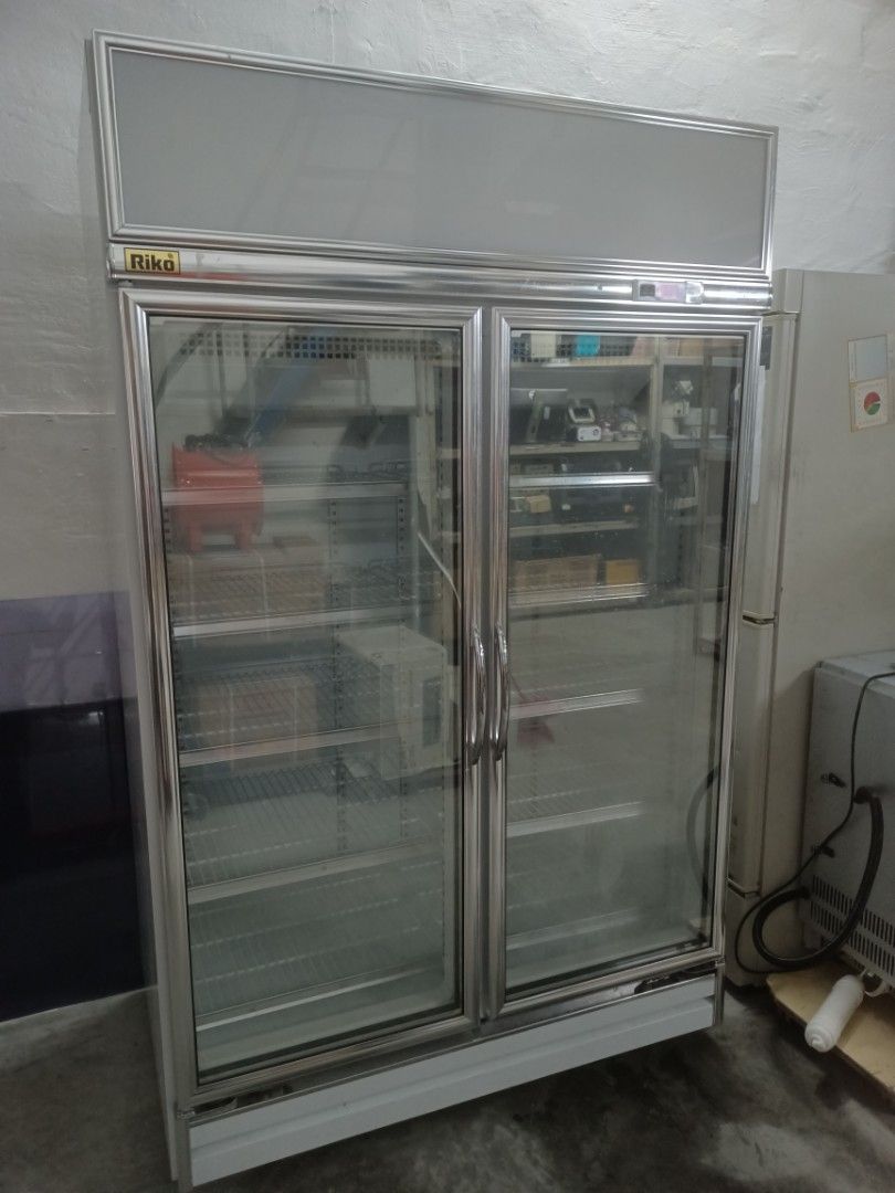 Riko 2 Glass Door Display Chiller for sale @ $600 each (Category: Refrigerators & Freezers) located in Singapore. Submitted by asia_asset_recovery (Listing ID 1457739855, Image 2). Description: Please check availability and make an appointment before coming down. 🔹 Price: $600 each 🔹 Quantity: 1 pc 🔹 Condition:Used "First Come, First Served ". We are unable to respond to inquiries. Please visit in person to inspect the condition of the items a