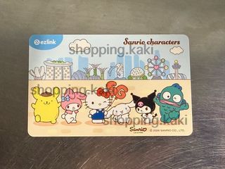 *$5 inside* 2032 BN Brand New SG61 Sanrio Hello Kitty Pompompurin Kuromi Singapore Skyline Travel EZ Link Card