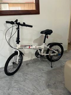 Camel CM707 White Foldable Bicycle