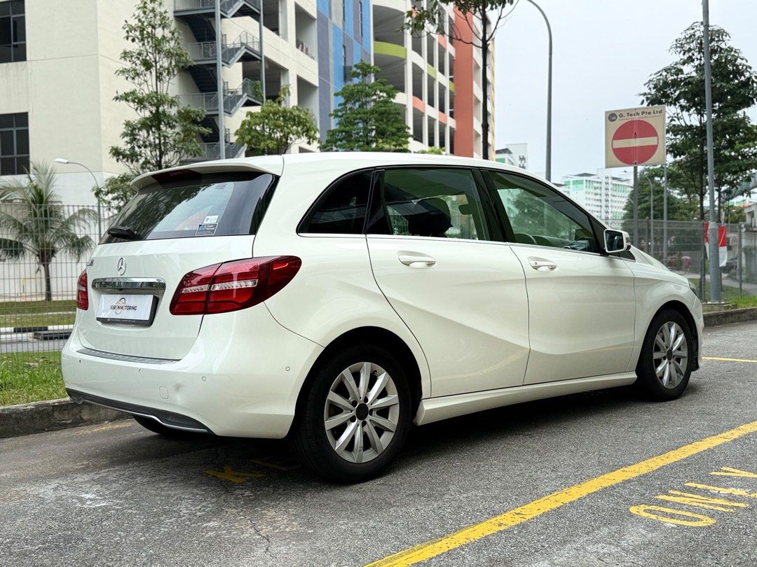 Mercedes-Benz B-Class B180 Style (A) (Category: Used Cars) located in Singapore. Submitted by visionmotoringsg (Listing ID 1458019632, Image 4). Description: Perfect condition for renewal. Maintained at C&C to prove the genuine low mileage for this unit. Paint work will be done for the next owner. Open to 5/10 years renewal. Bank / high / full / PQP / PHV loans all available with competitive interest rates. Contact any of our friendly salesperson