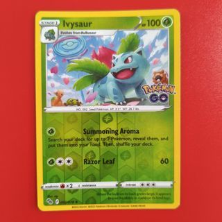 [MP] Ivysaur #2 Pokemon GO Reverse Holo Card 2022