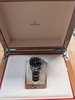 Omega Seamaster Aqua Terra Black Dial Watch