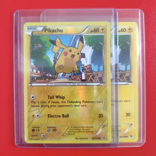 Pikachu #20 Roaring Skies 2015 Pokemon Reverse Holo Card