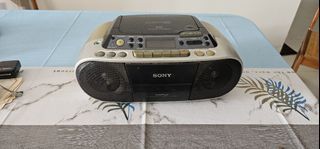 Sony MP3 CD Radio Cassette Boombox Player