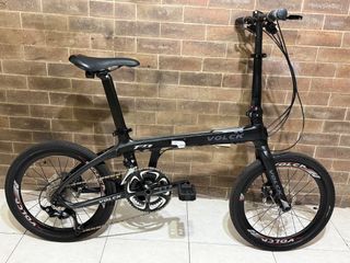 Volck Zeolite 22s carbon bike  folding bike 20”  foldable bicycle 105 groupset like sava java  fnhon litepro crius  