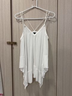 y2k babydoll angel flowy camisole tank top