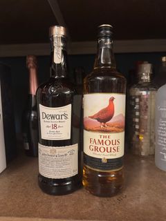 2 Bottles Sale x 1 Litre of Dewars 18yrs Whisky with Famous Grouse Whisky Sale, Liquor Sale, Buy Liquor, Sell Liquor