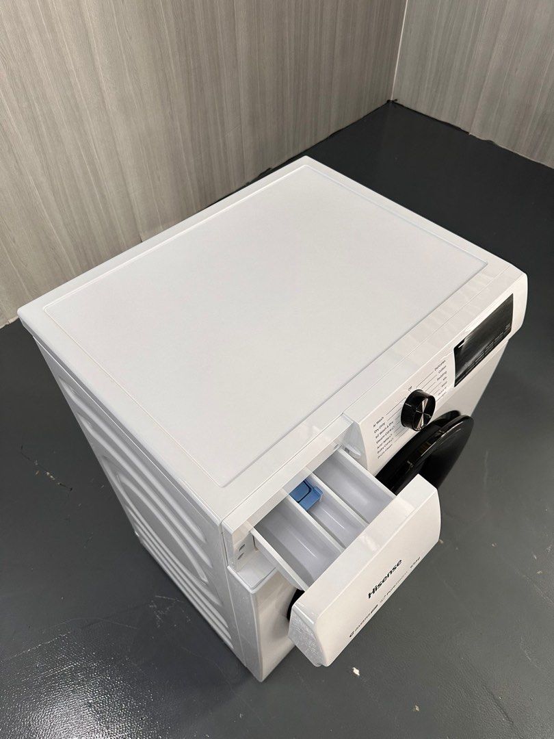 ♦️ HISENSE 9kg/6kg FRONT LOAD WASHER CUM DRYER Model: WD90N1 | display set (new not used) washing machine 2 in 1 white ☎️ CK 8083 3386 (Category: Washing Machines and Dryers) located in Singapore. Submitted by dazzlemoments (Listing ID 1458138764, Image 5). Description: ♦️ display set ♦️ HISENSE 9kg/6kg FRONT LOAD WASHER CUM DRYER Model: WD90N1 $630 + Delivery Add $50 3 Months Warranty ☎️ CK 8083 3386 👉🏻View more here : carousell.sg/u/dazzlemom