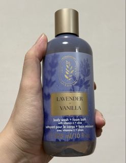 BN Brand New Bath & Body Works BBW Lavender Vanilla Body Wash + Foam Bath