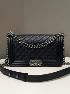 Chanel Quilted Boy Old Medium