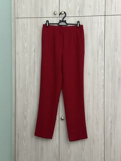 Nina dark red pants